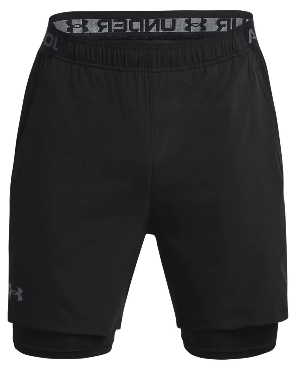 UA Vanish Woven 2in1 Shorts Black