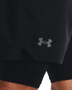 UA Vanish Woven 2in1 Shorts Black