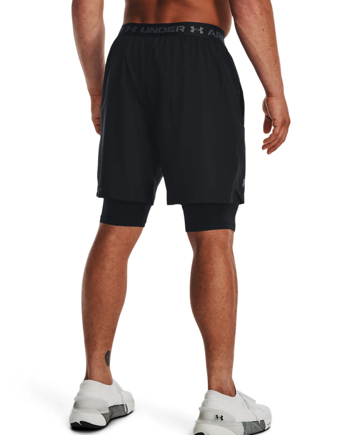 UA Vanish Woven 2in1 Shorts Black