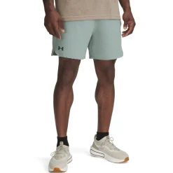 UA Vanish Woven 6″ Shorts Silica Green