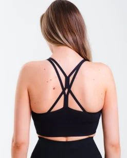 Vamp Seamless Bra All Black