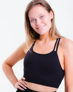 Vamp Seamless Bra All Black