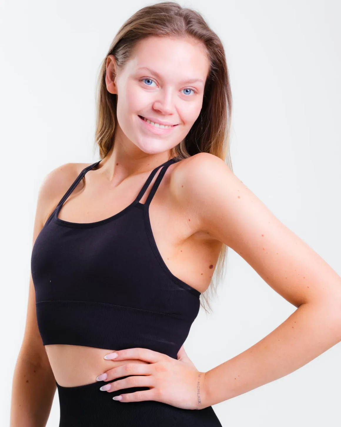 Vamp Seamless Bra All Black