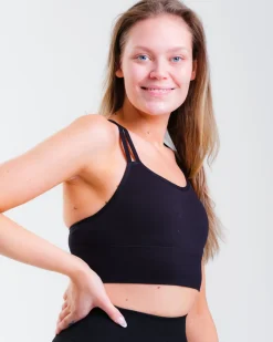 Vamp Seamless Bra All Black