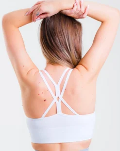 Vamp Seamless Bra All White