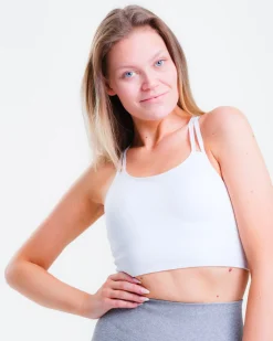 Vamp Seamless Bra All White