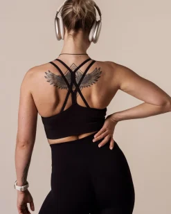 Vamp Seamless Bra Black 2-PACK