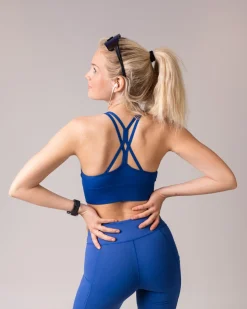 Vamp Seamless Bra Blue Mazarine