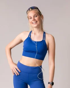 Vamp Seamless Bra Blue Mazarine