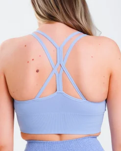Vamp Seamless Bra Blue Soft Marl