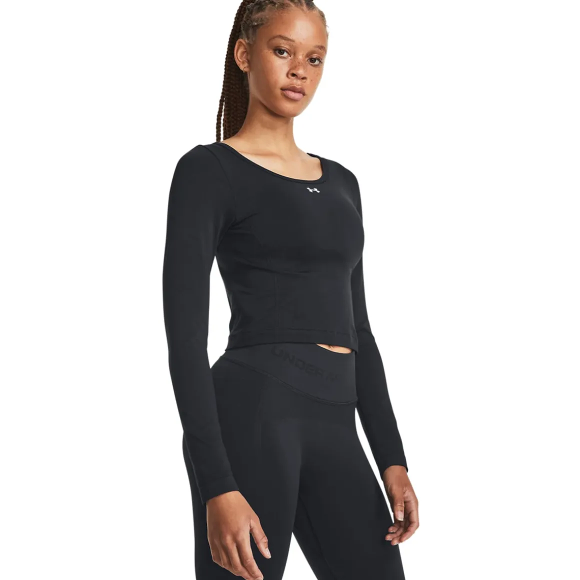 Vanish Seamless LS + Legging Black SET