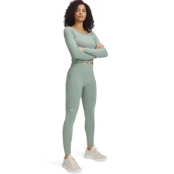 Vanish Seamless LS + Legging Silica Green SET