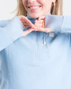 Vernon Micro Fleece Blue Soft