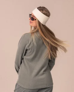 Versatile 1/2 Zip Polar Fleece Green Basil