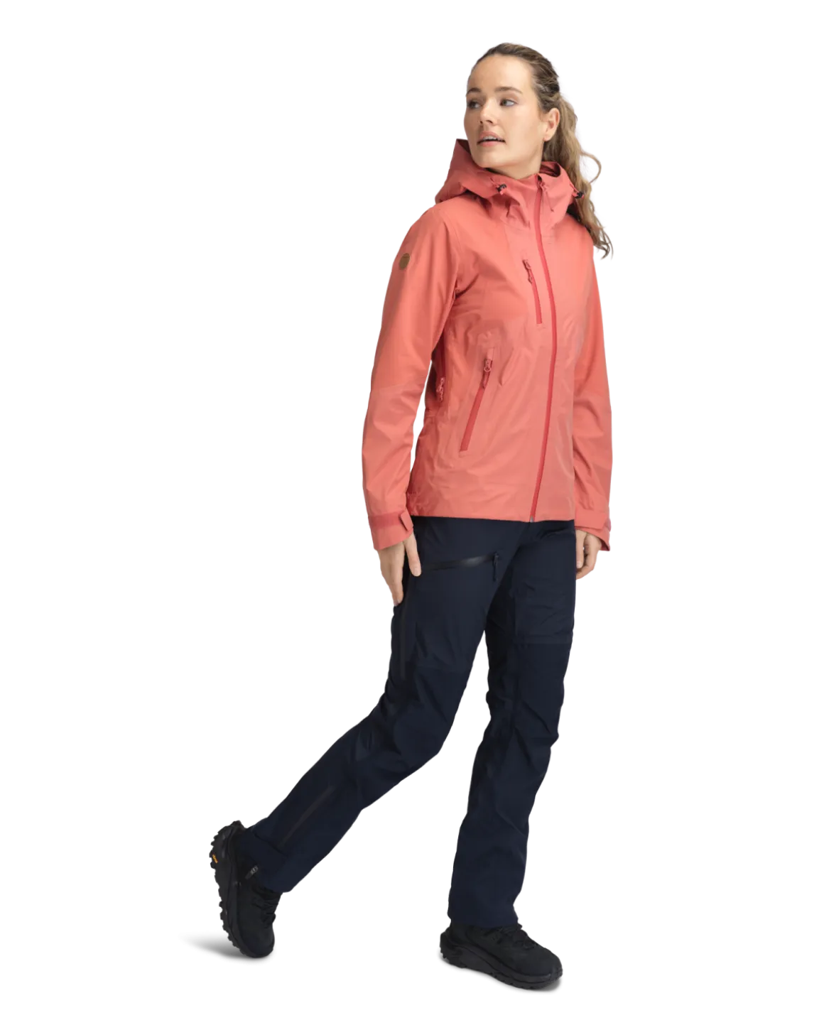 W Pine Shell Jacket Faded Rose