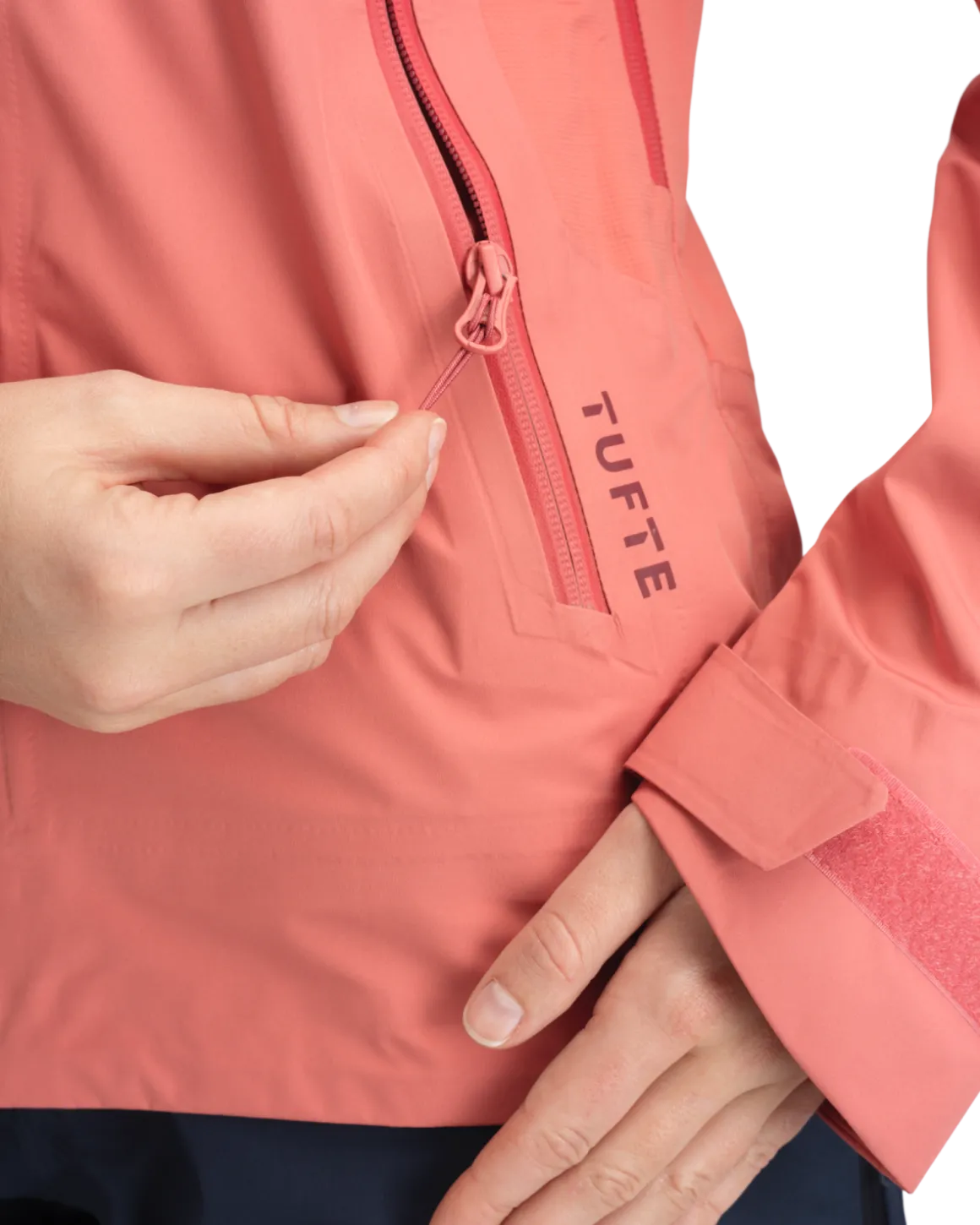 W Pine Shell Jacket Faded Rose