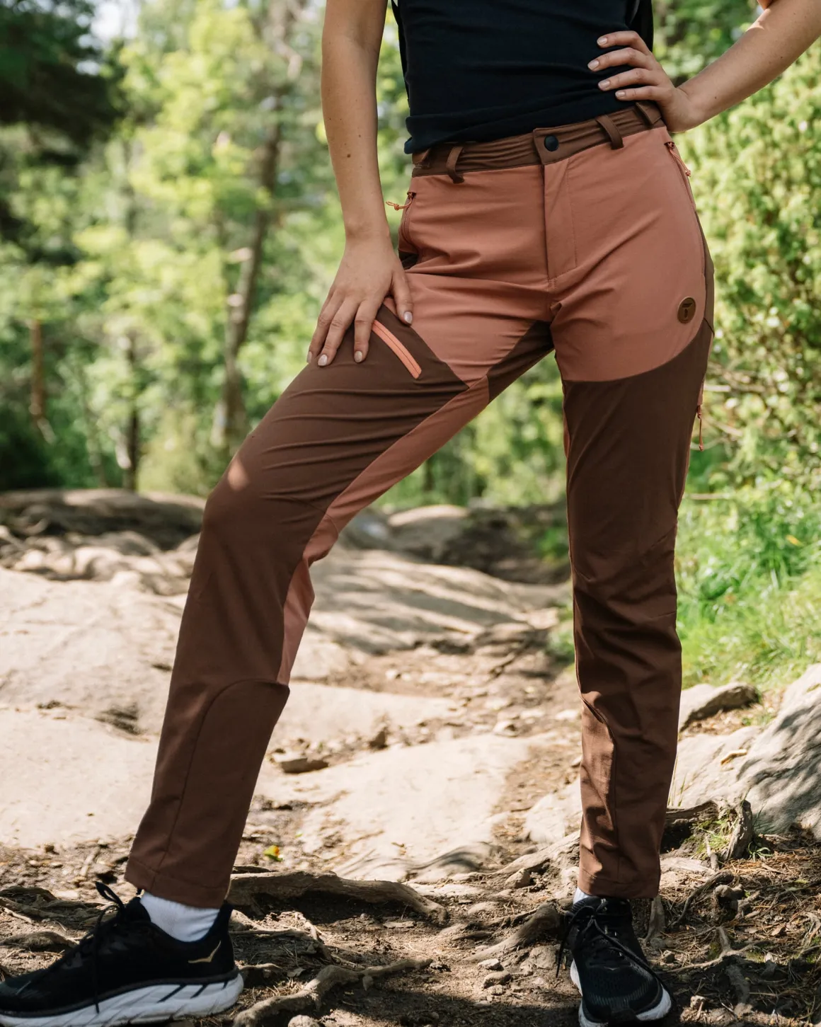 W Willow Pants Old Rose/Nutmeg