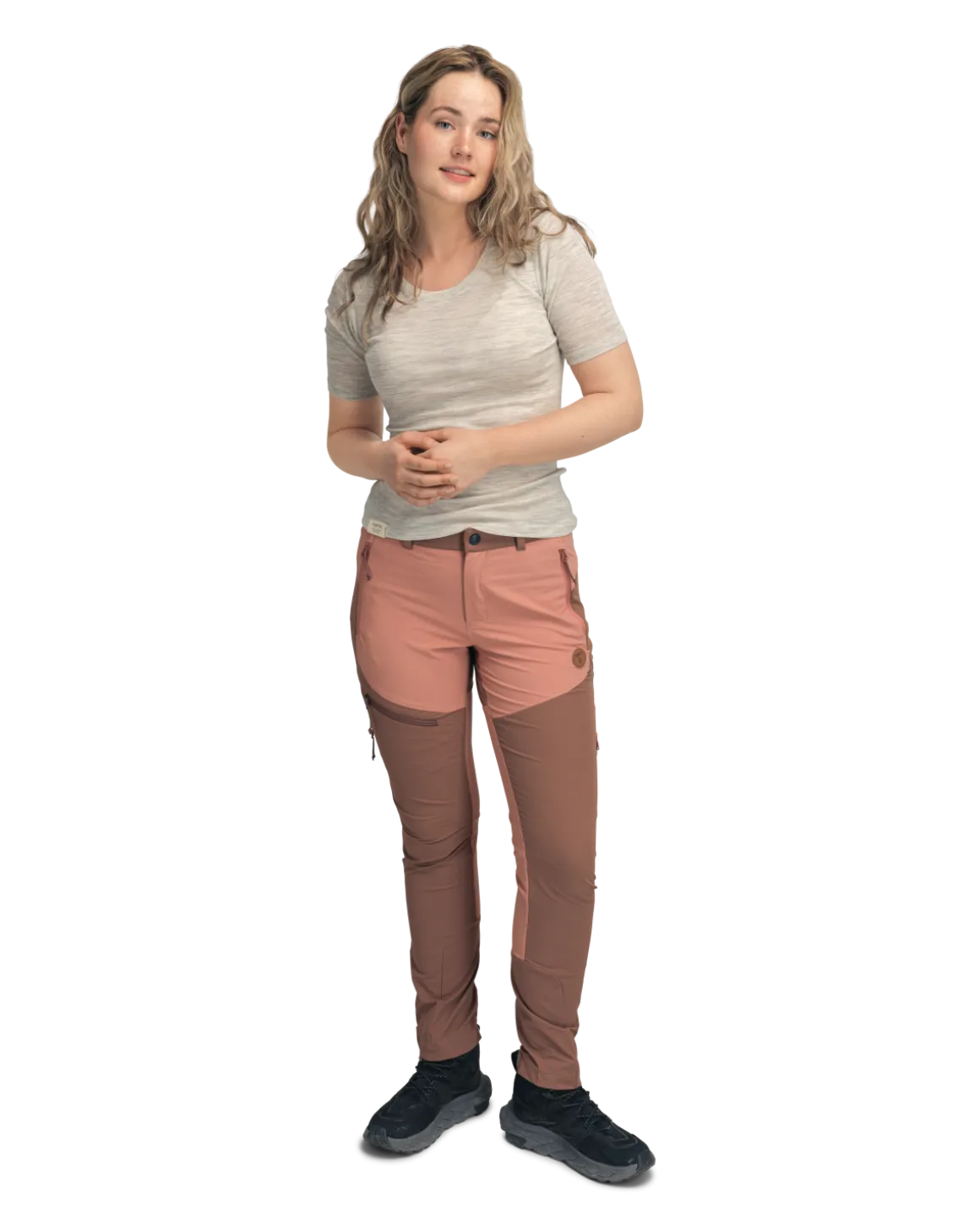 W Willow Pants Old Rose/Nutmeg