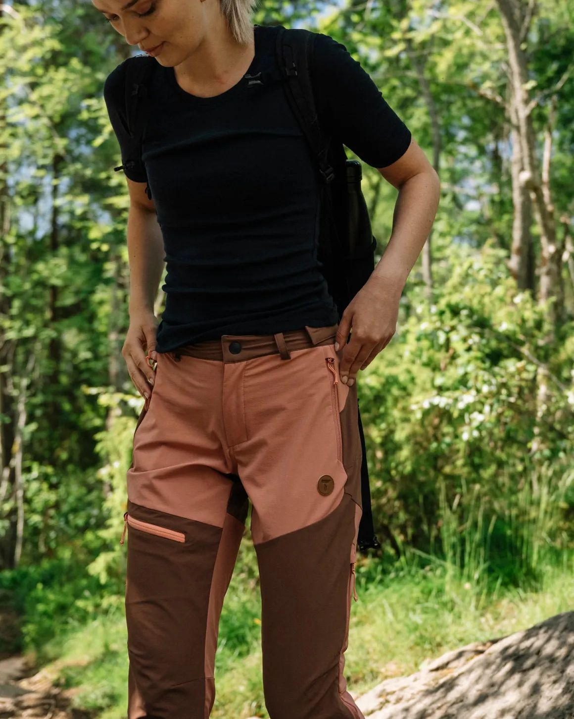 W Willow Pants Old Rose/Nutmeg