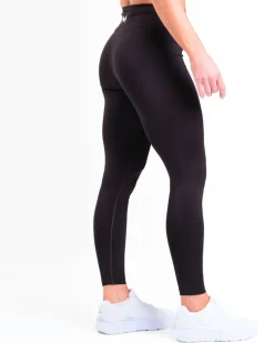 X-Back Sports Bra W + Mid Rise Tights W Black SET