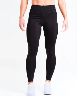 X-Back Sports Bra W + Mid Rise Tights W Black SET