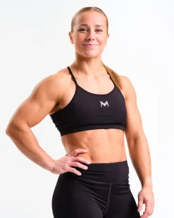 X-Back Sports Bra W + Mid Rise Tights W Black SET