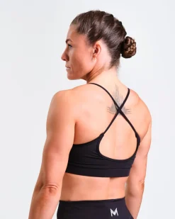 X-Back Sports Bra W + Mid Rise Tights W Black SET