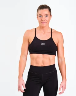 X-Back Sports Bra W + Mid Rise Tights W Black SET