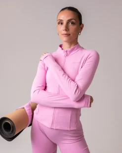 Yoga Mat Carry Strap Pink Chiffon – One Size