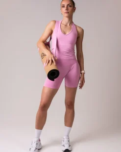 Yoga Mat Carry Strap Pink Chiffon – One Size