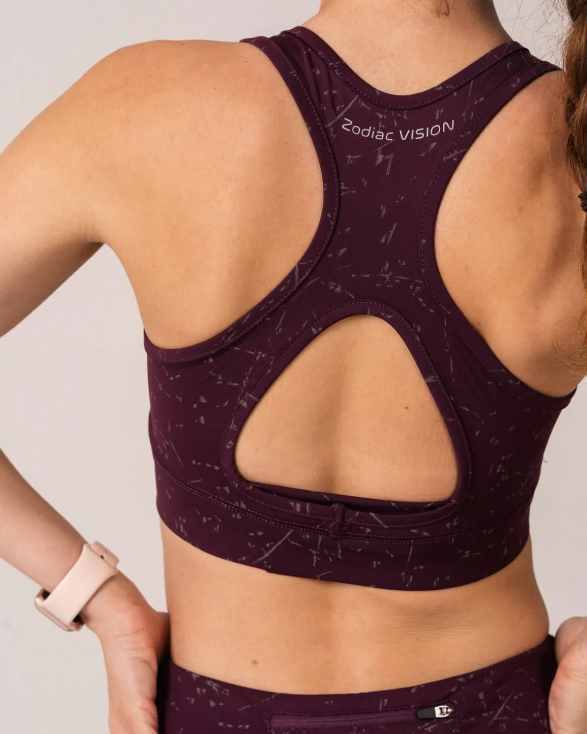 Zodiac reflective Tights + Bra Optic Stardust