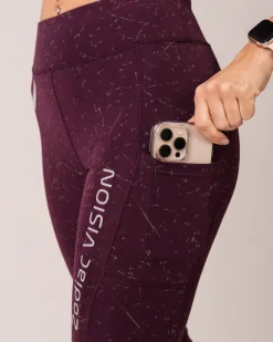 Zodiac reflective Tights + LS + Vest Optic Stardust SET